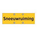 Sneeuwruiming