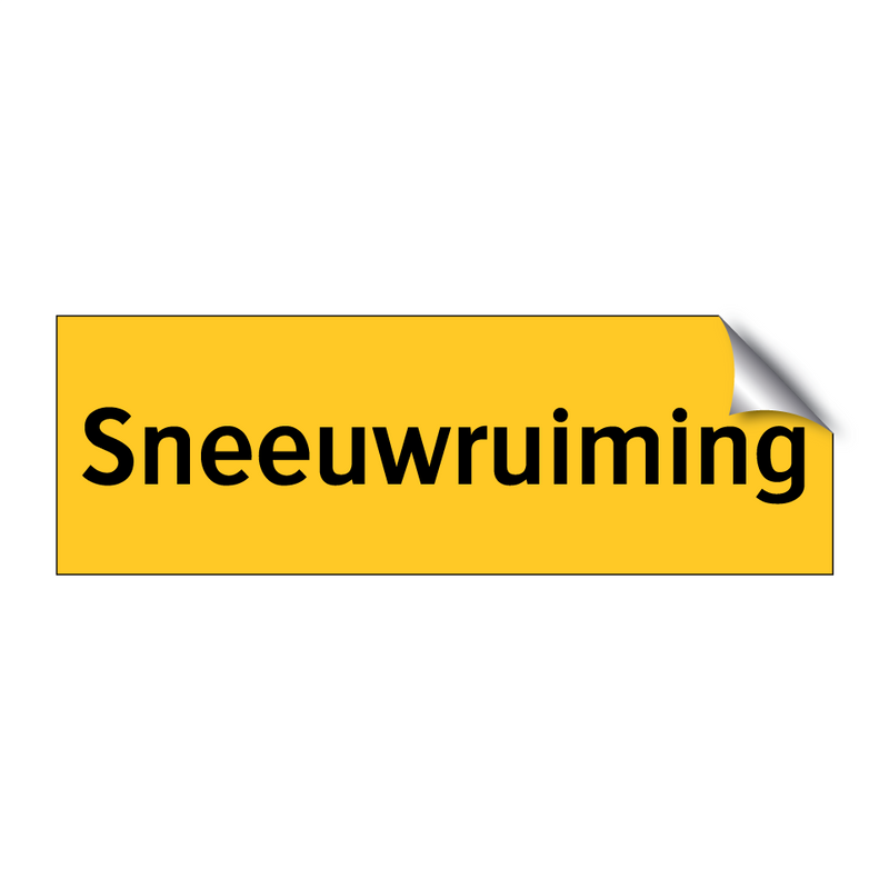 Sneeuwruiming