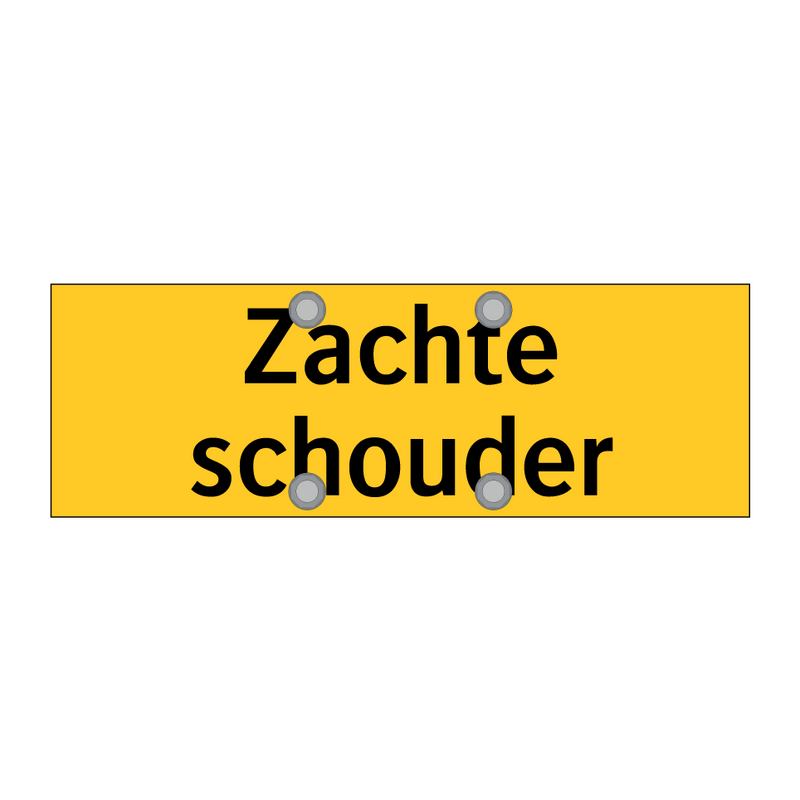 Zachte schouder