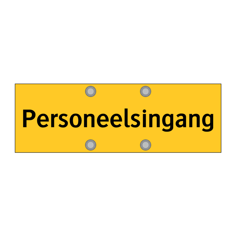 Personeelsingang