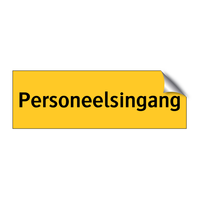 Personeelsingang