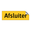 Afsluiter