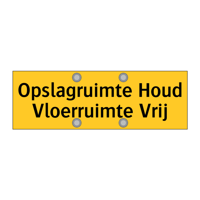 Opslagruimte Houd Vloerruimte Vrij