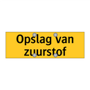 Opslag van zuurstof