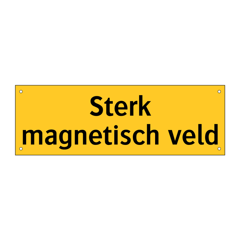 Sterk magnetisch veld