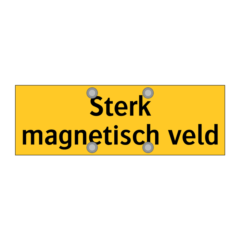 Sterk magnetisch veld