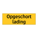 Opgeschort lading