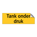 Tank onder druk