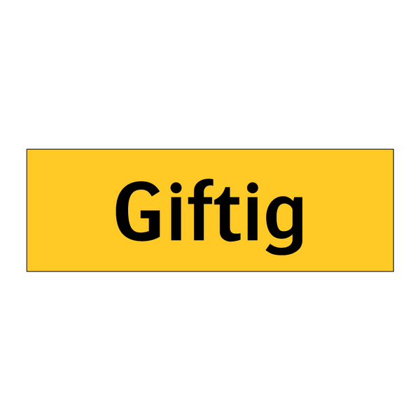 Giftig