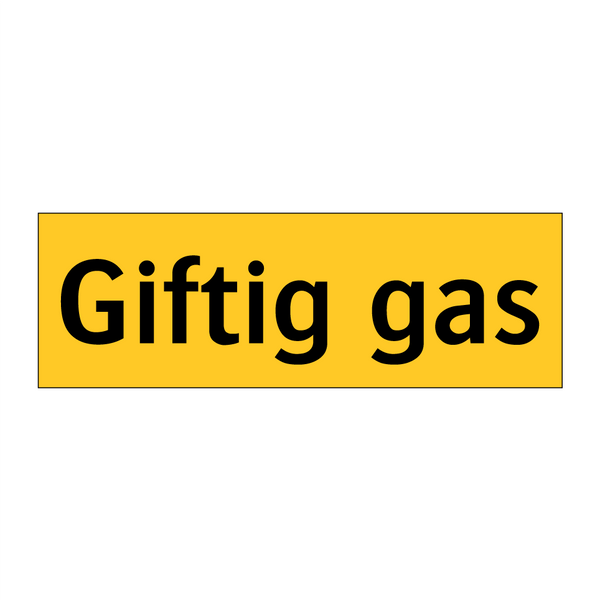 Giftig gas