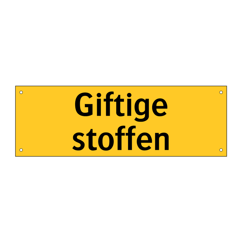 Giftige stoffen