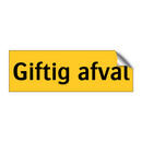 Giftig afval