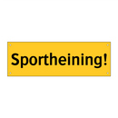 Sportheining!