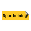 Sportheining!