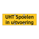 UHT Spoelen in uitvoering