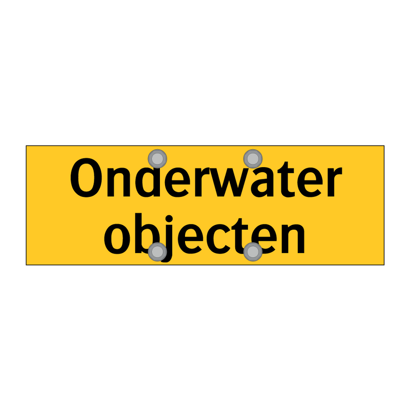 Onderwater objecten
