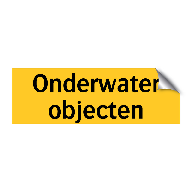 Onderwater objecten