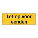 Let op voor eenden