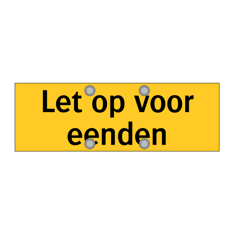 Let op voor eenden
