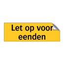 Let op voor eenden