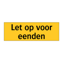 Let op voor eenden