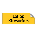 Let op Kitesurfers