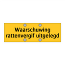 Waarschuwing rattenvergif uitgelegd