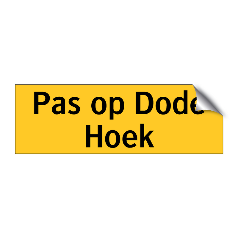 Pas op Dode Hoek