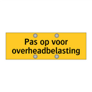 Pas op voor overheadbelasting