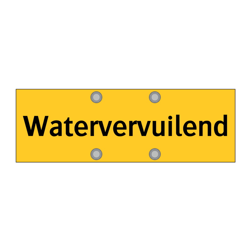 Watervervuilend