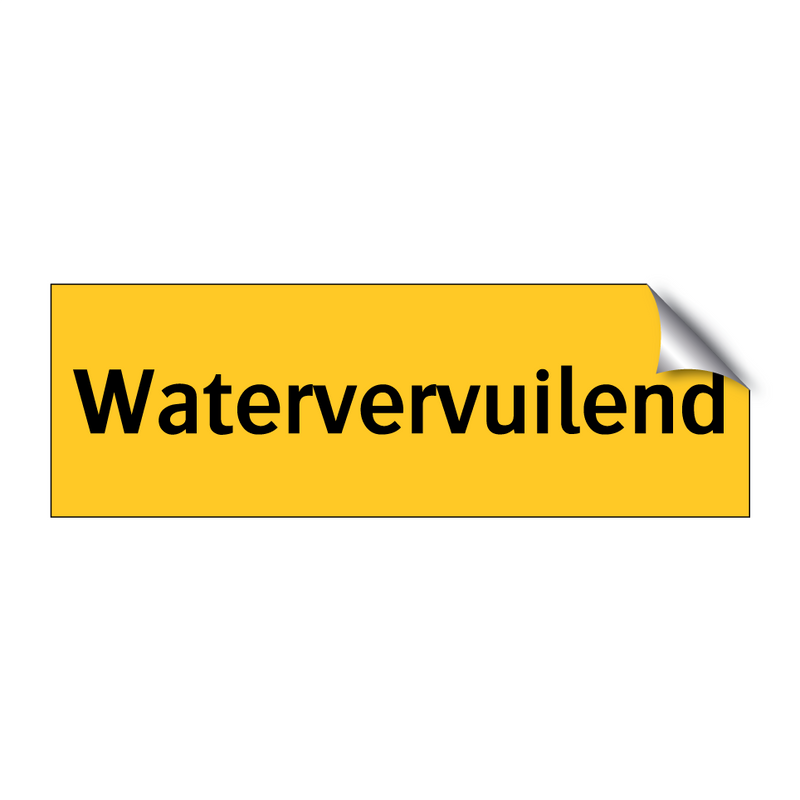 Watervervuilend