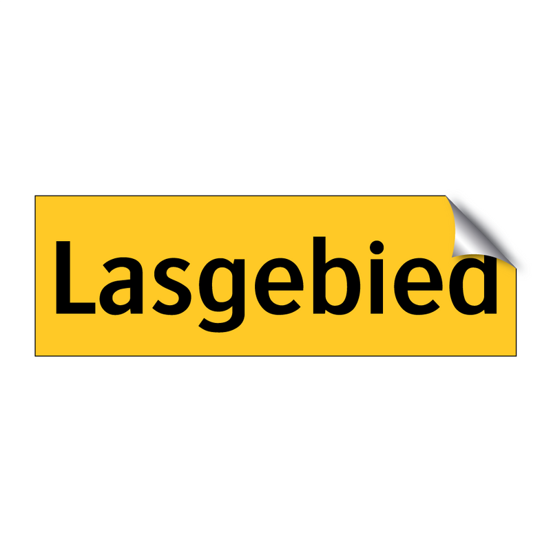 Lasgebied