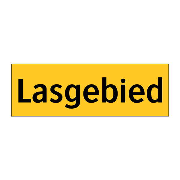 Lasgebied