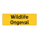 Wildlife Ongeval