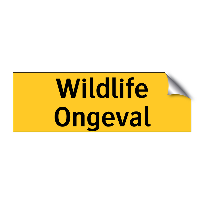 Wildlife Ongeval