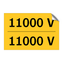 11000 V