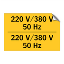 220 V/380 V 50 Hz