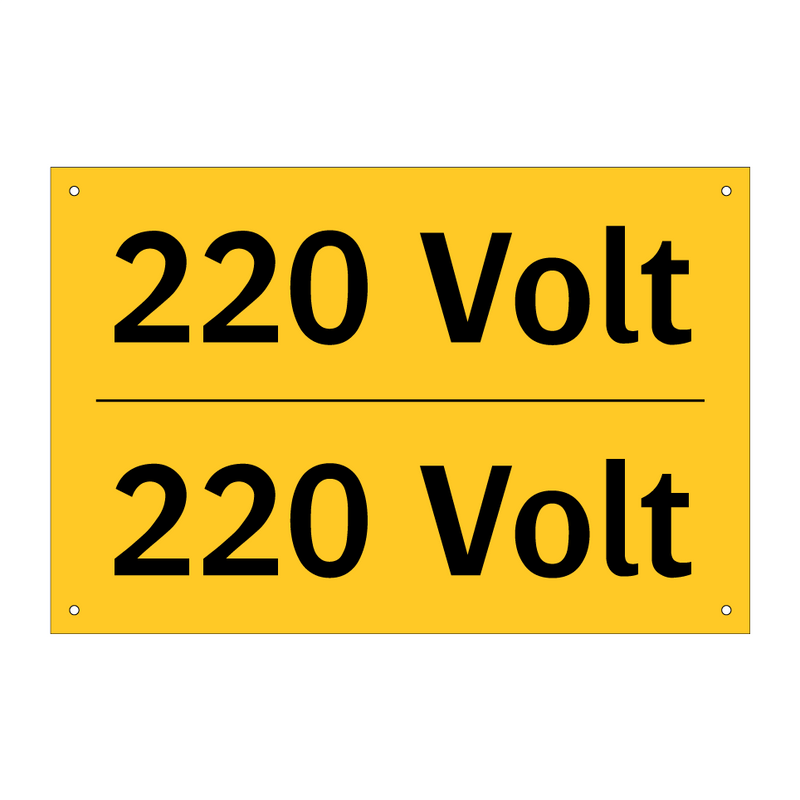 220 Volt