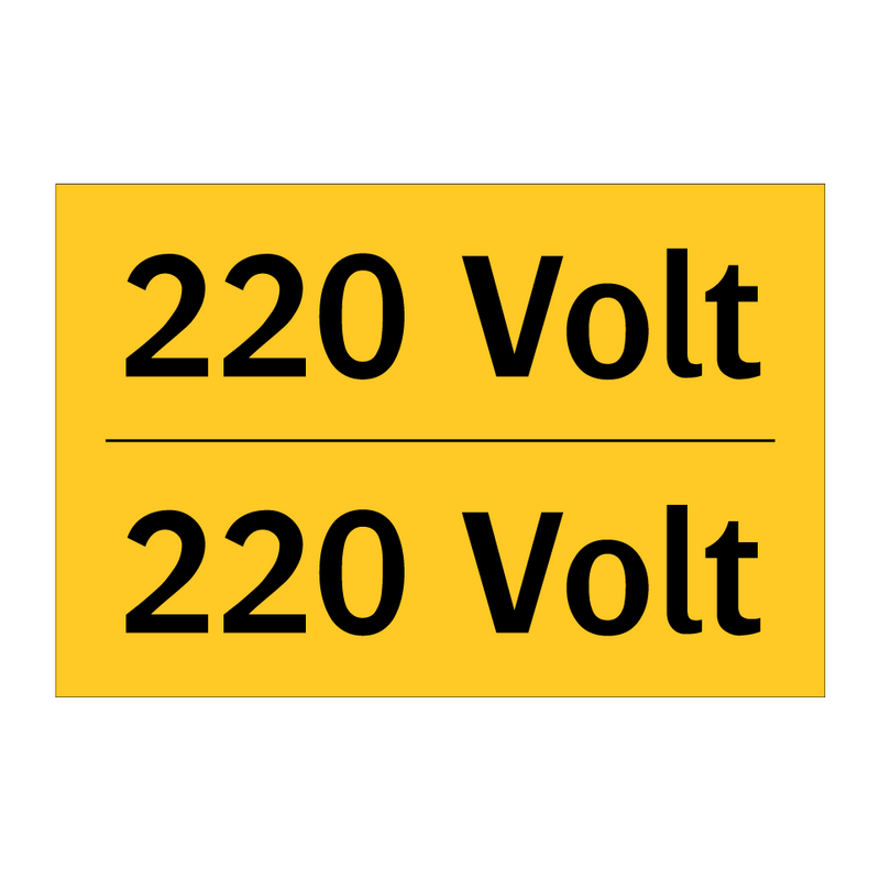 220 Volt