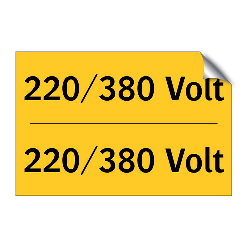 220/380 Volt