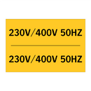 230V/400V 50HZ