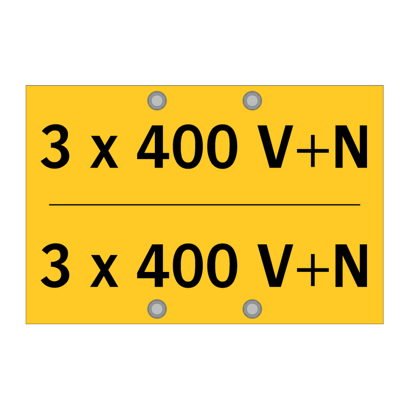 3 x 400 V+N