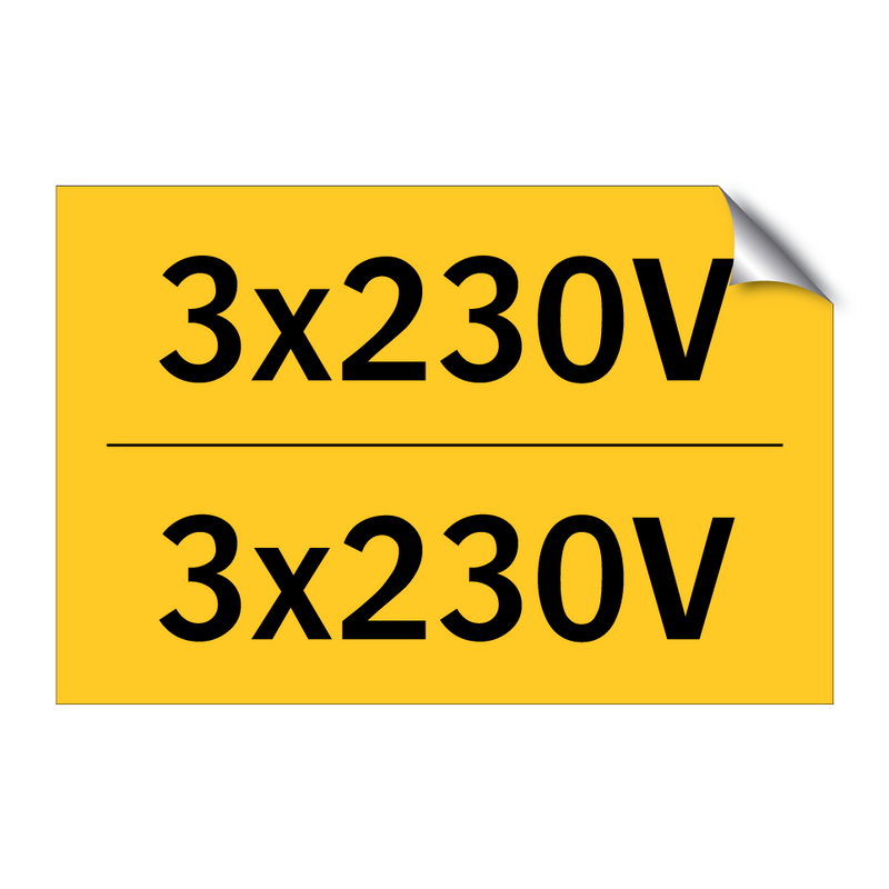 3x230V