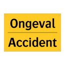 Ongeval - Accident