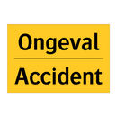 Ongeval - Accident