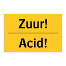 Zuur! - Acid!