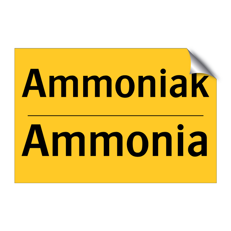 Ammoniak - Ammonia
