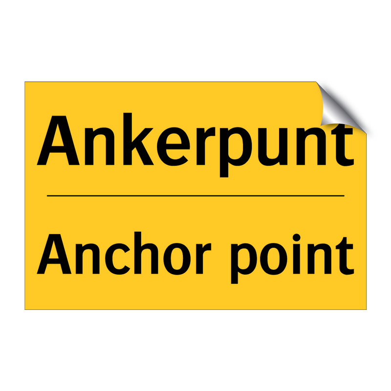 Ankerpunt - Anchor point