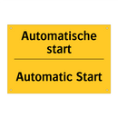 Automatische start - Automatic Start