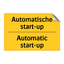 Automatische start-up - Automatic start-up